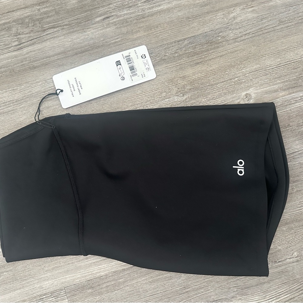 ALO Yoga Jet Black Airlift Shorts